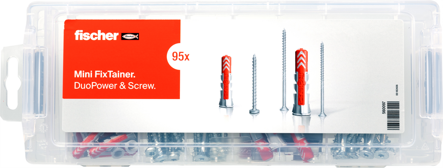 SORTIMENTSBOKS DUOPOWER MED SKRUE