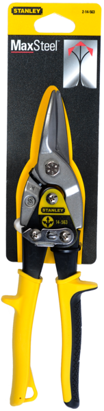 BLIKKSAKS RETTSKJÆR GUL  2-14-563