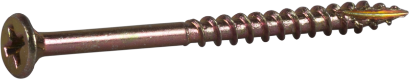 LISTESKRUE INV SH 3,4X45 GUL A-250