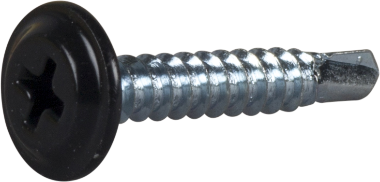 MONTASJESKRUE SVART 4,2X25 FZB-250