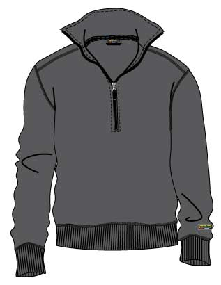 GENSER HALF ZIP 336911589400XS
