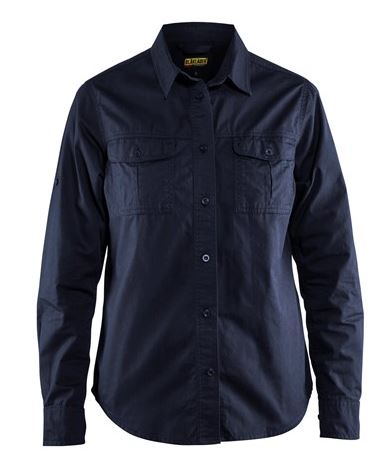 SKJORTE TWILL DAME 320811358900L