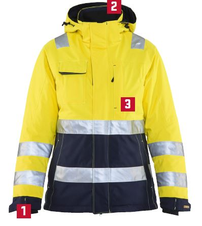 VINTERJAKKE DAME 487219873389XL