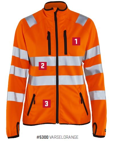 TRØYE VARSEL DAME 492625125300XL