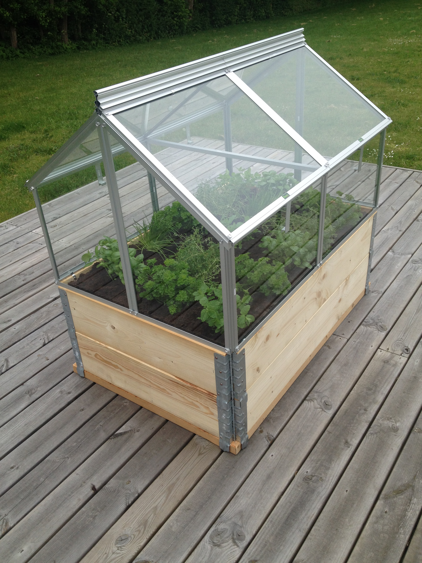 VEKSTHUS GAIA M/GLASS