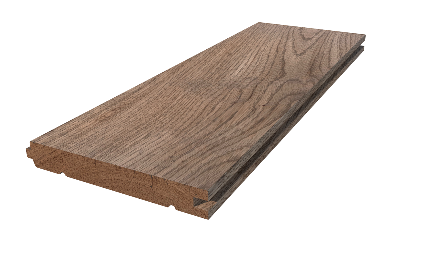 Heltregulv Eik 20X227 Classic Skifergrå - Moelven