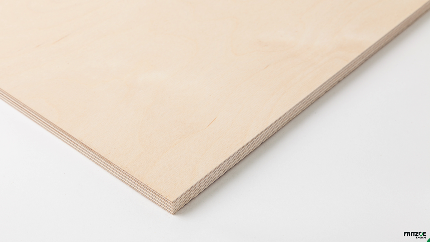 KRYSSFINER PLATE BJERK 12X2440X1220 B/BB