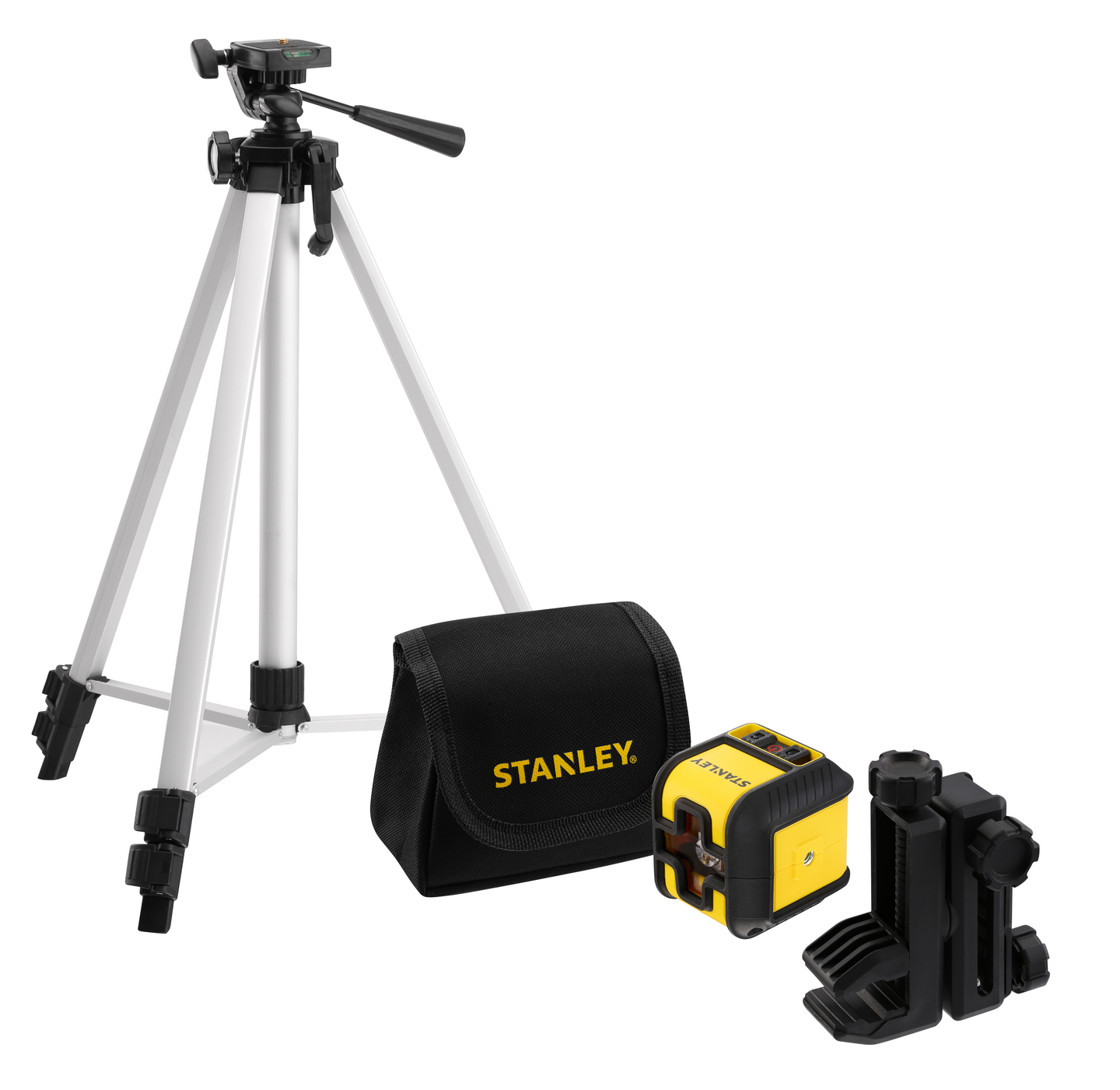 KRYSSLINJELASER RØD CUBIX M STATIV