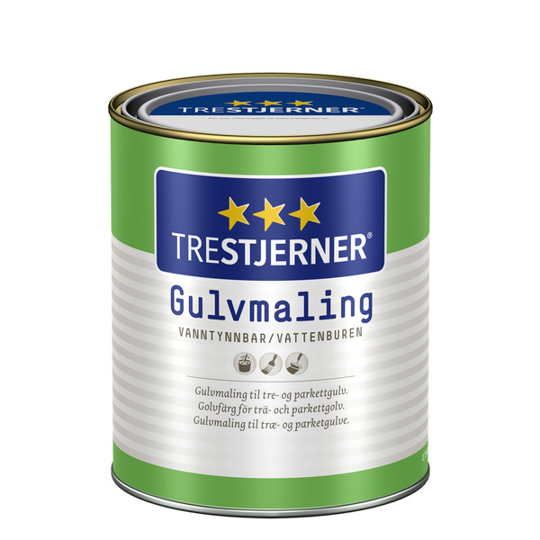 GULVMALING TRESTJERNER HALVBLANK B BASE 0.68L