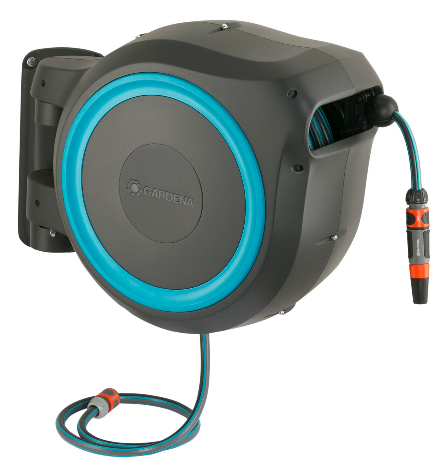 Veggslangeboks 25m Turkis - Gardena