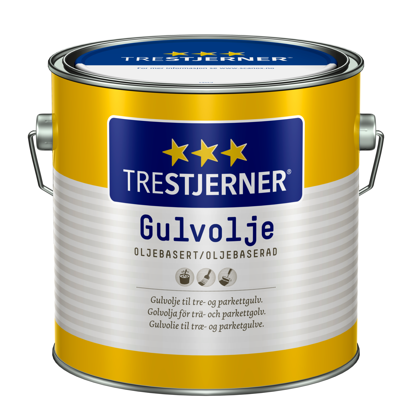TRESTJERNER GULVOLJE KLAR      2.7L