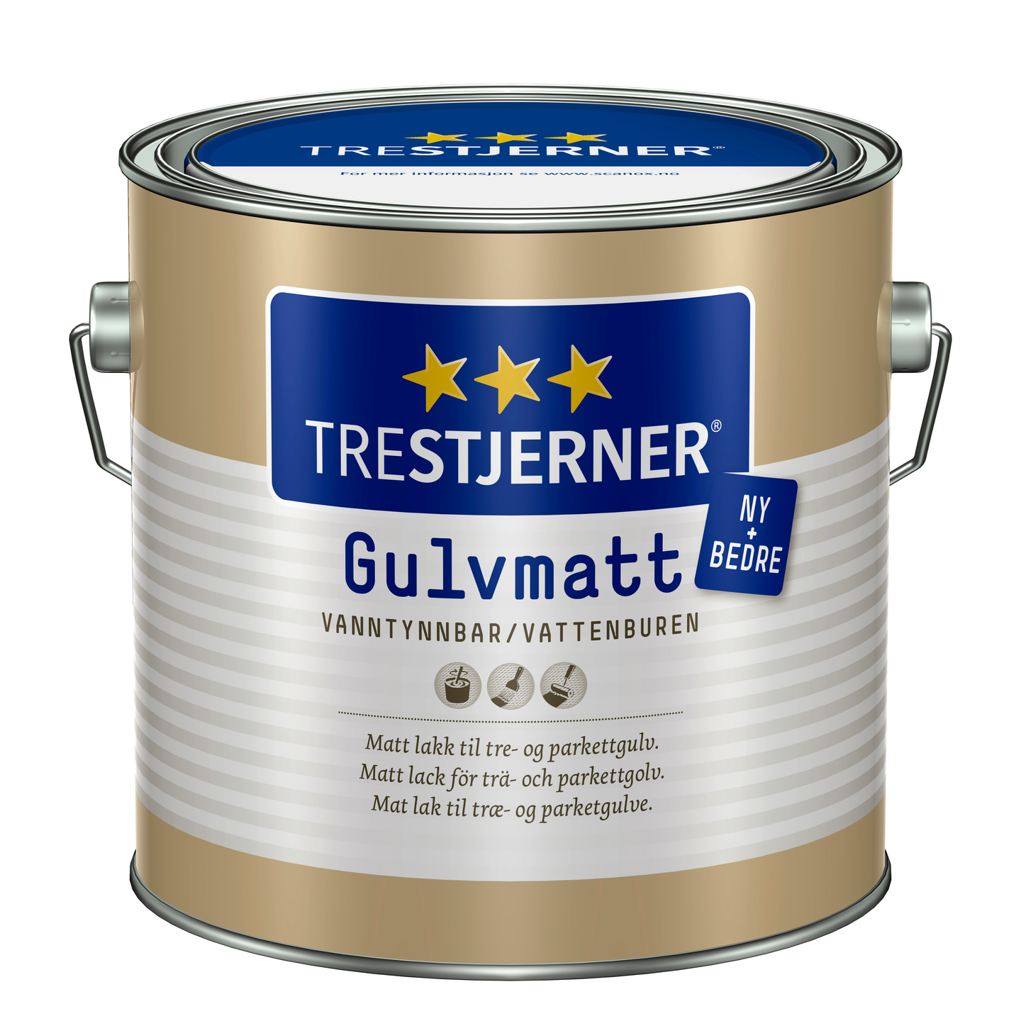TRESTJERNER GULVMATT             3L