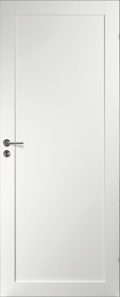 DØR ID U/K 92.5X194 QR1 HVIT