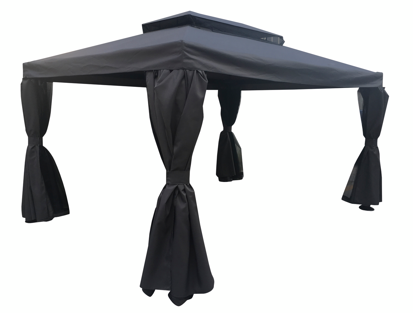 Puutarhakatos Cello Verona 3x4m harmaa
