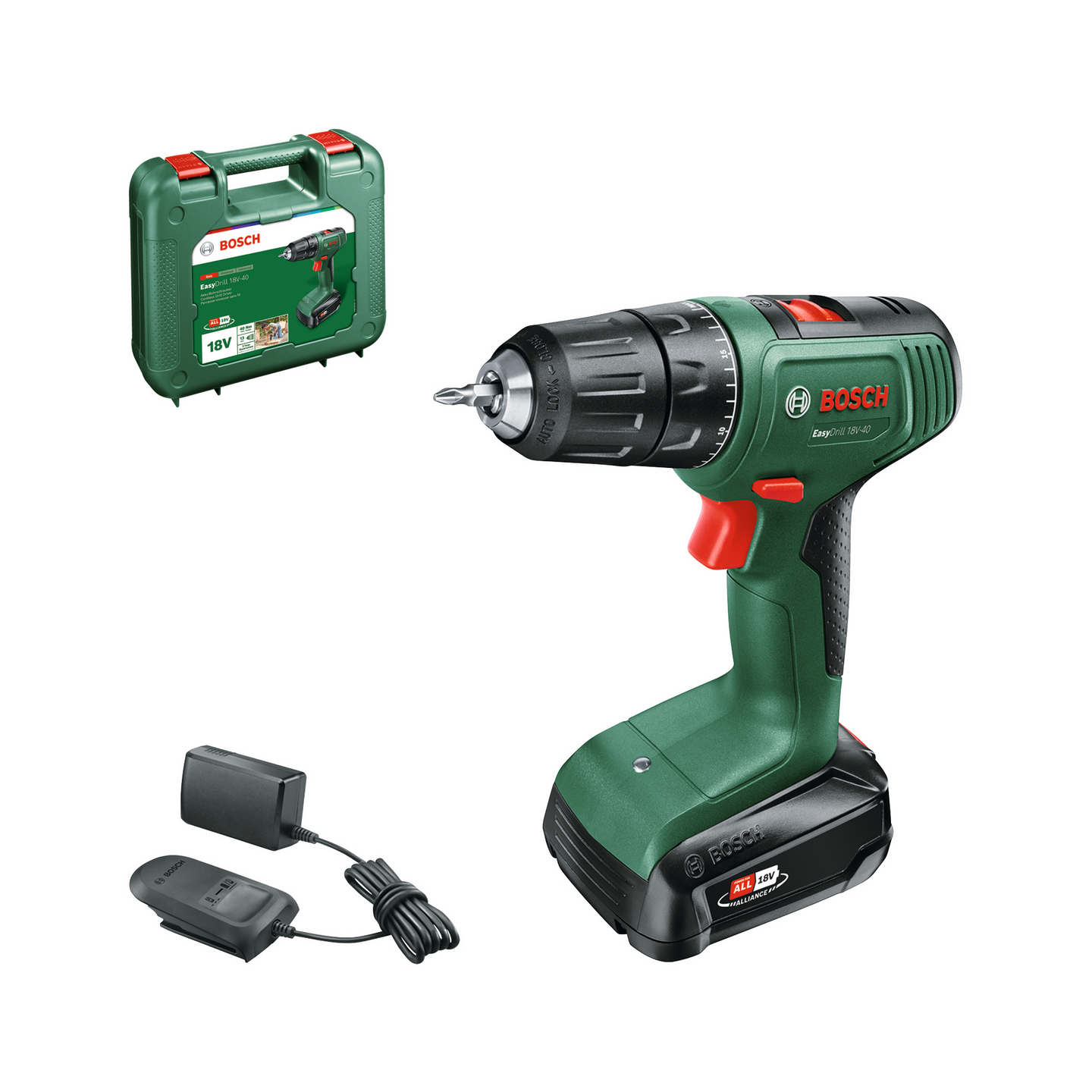 BORSKRUTREKKER EASY DRILL 18V-40 1X