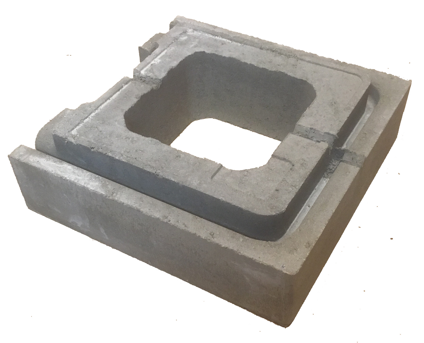 Støttemur Modul 1/2 stein grå - Asak