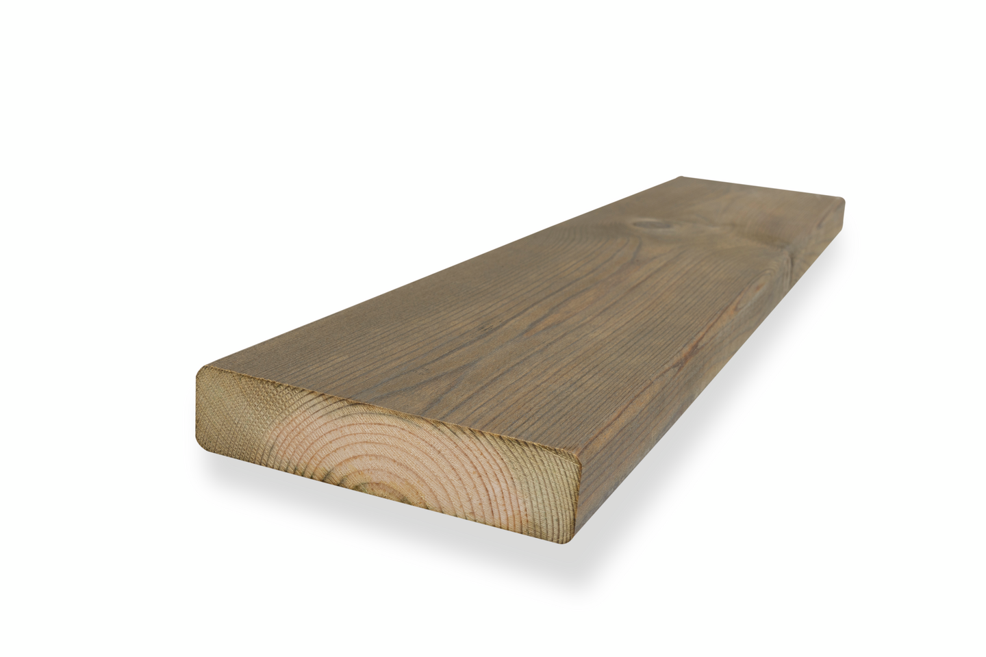 Terrassebord 28x120 Furu Royalimpregnert Fjellgrå - Alvdal Royal