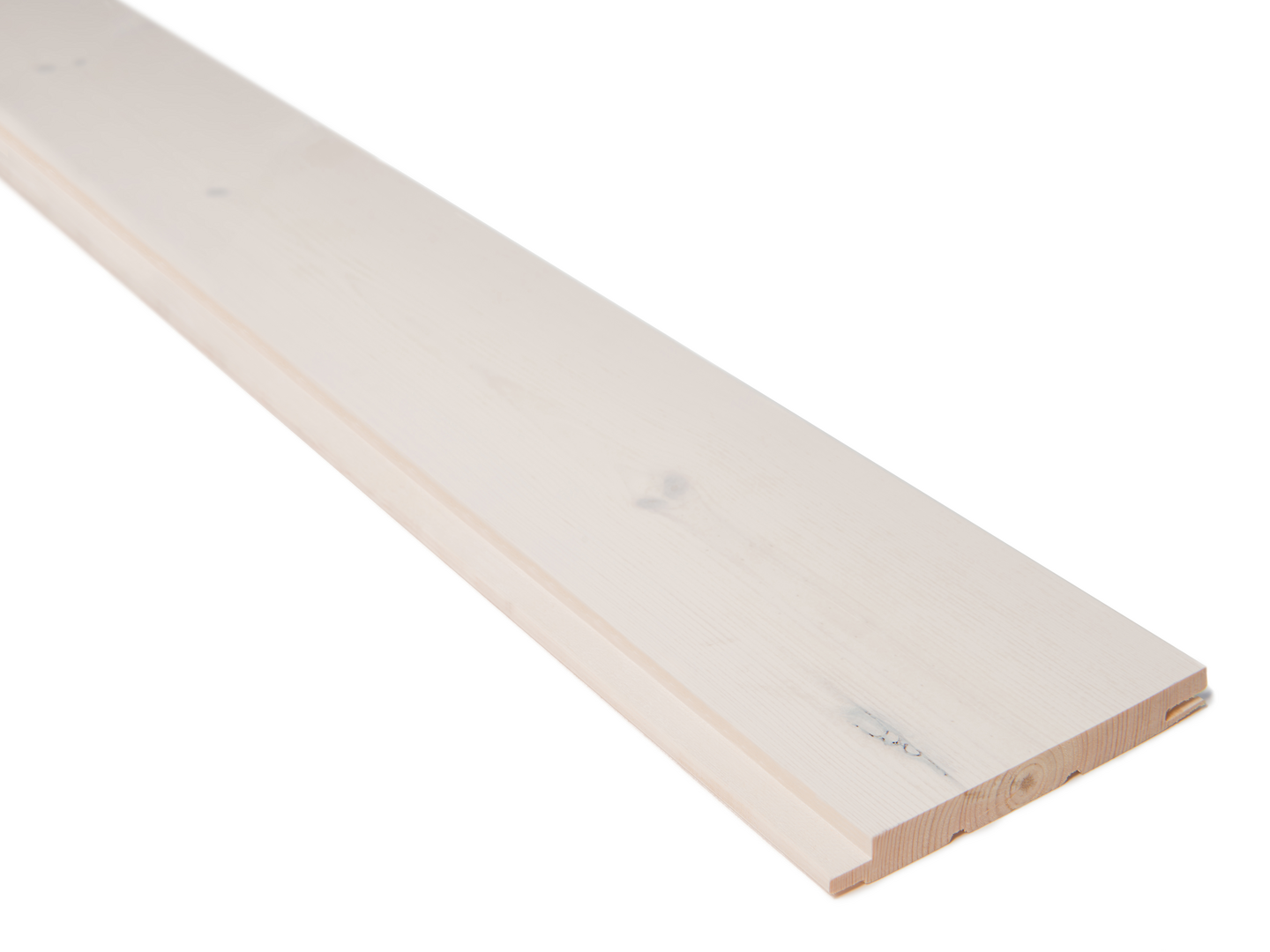 FURU 14X120 SPREKKPANEL LAS HVIT