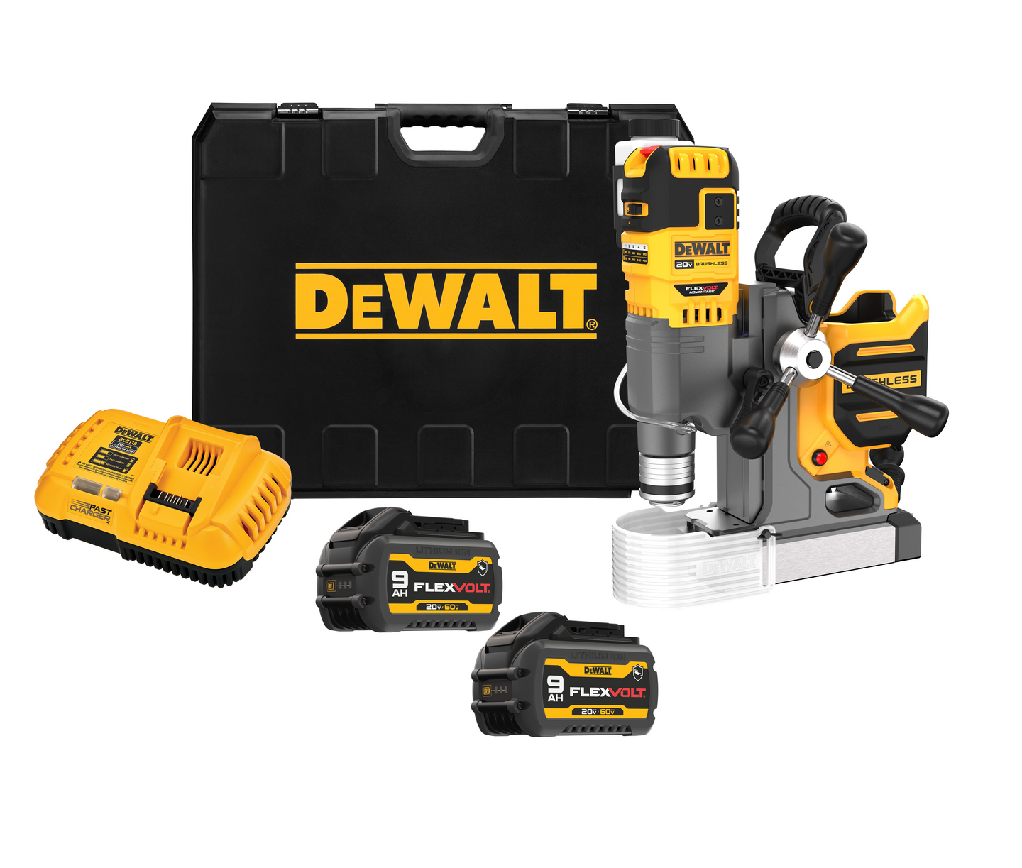 Akkumagneettiporakone DeWalt DCD1623X2G 18V XR 2X9,0Ah