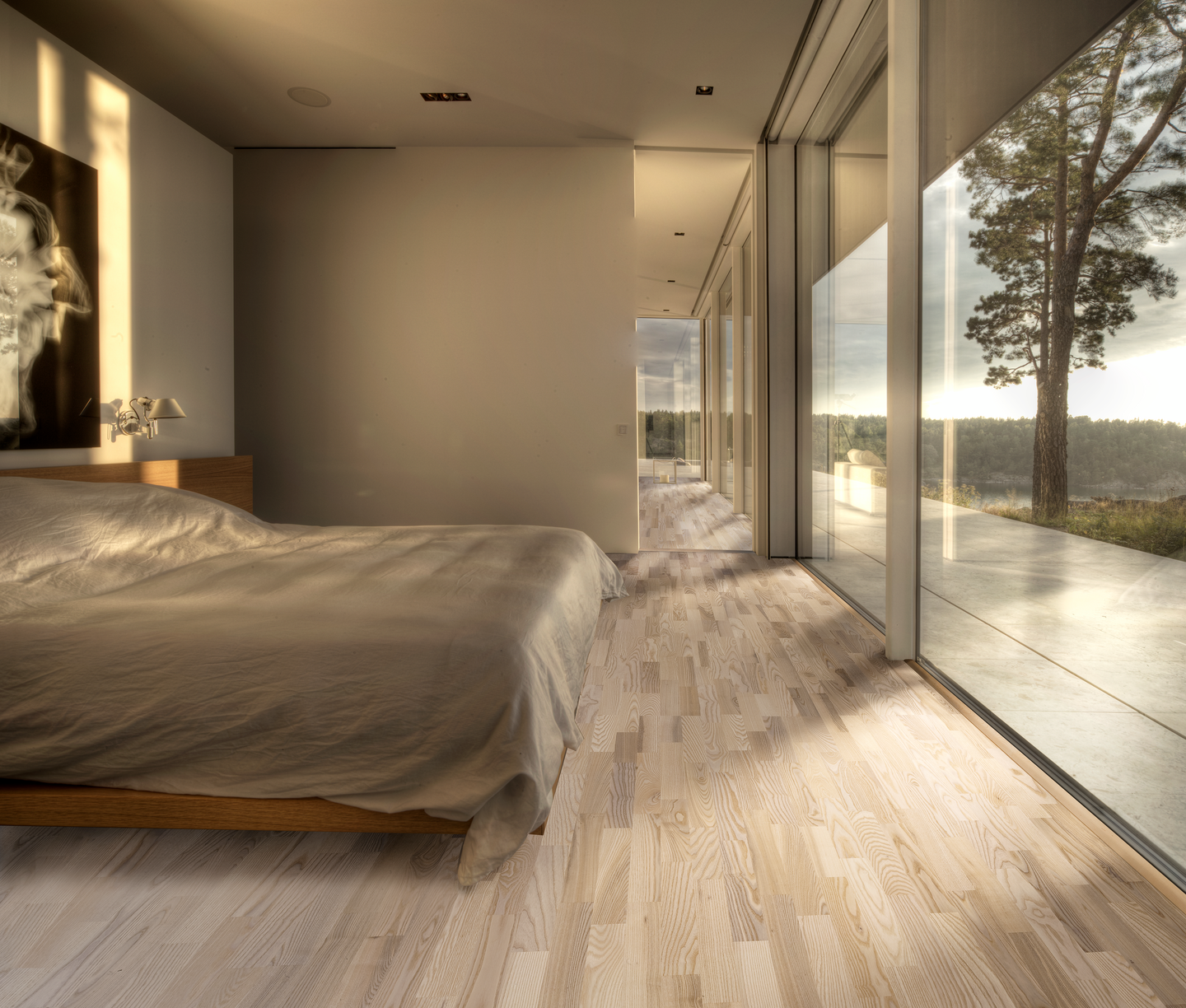 Parketti Kährs Saarni Skagen 3S mattalakka 2423x200x15