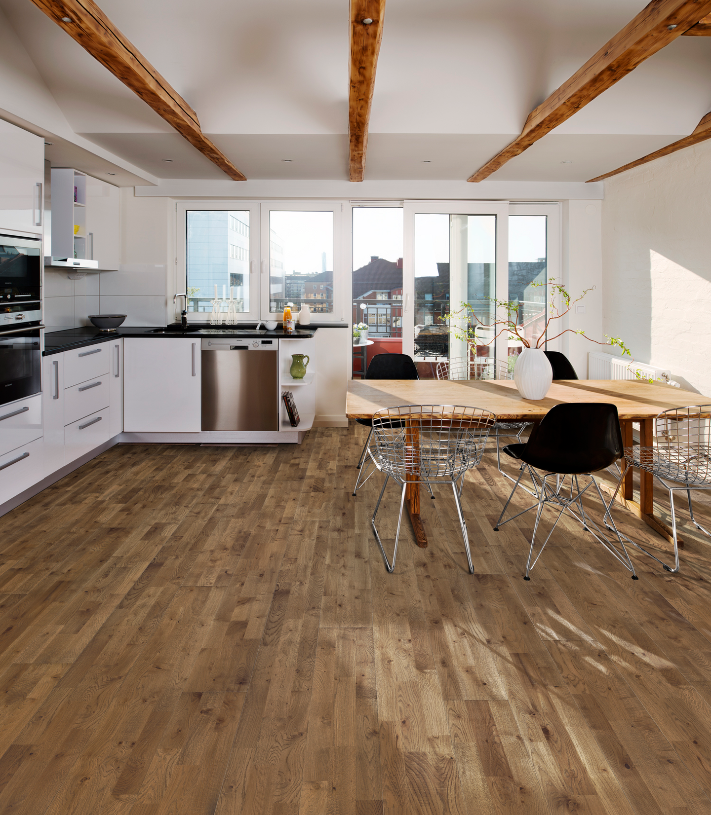 Parketti Kährs tammi backa öljy 3s 2419x196x15