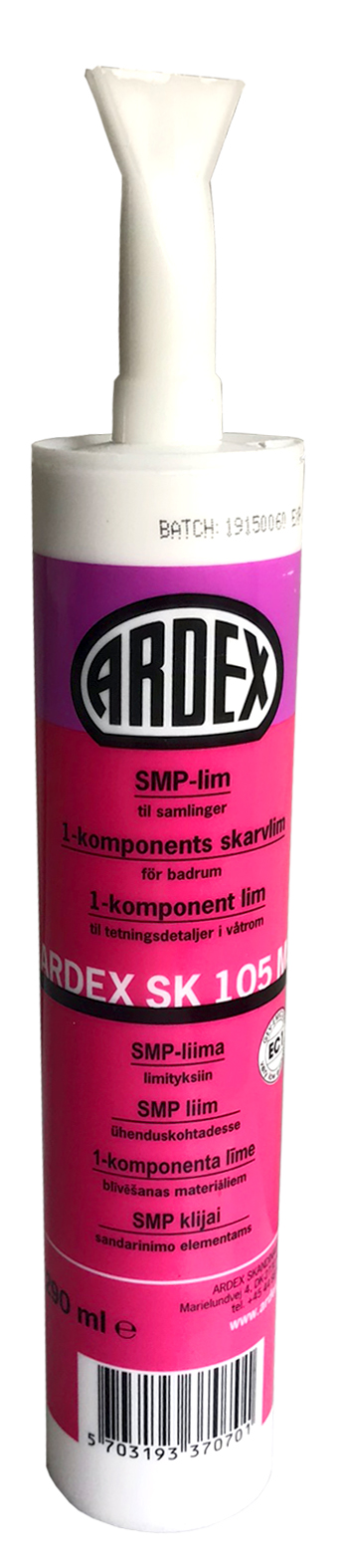 SKARVLIM ARDEX SK 105 MS 290ML FÖRVARING 18 MÅN OÖPPNAD