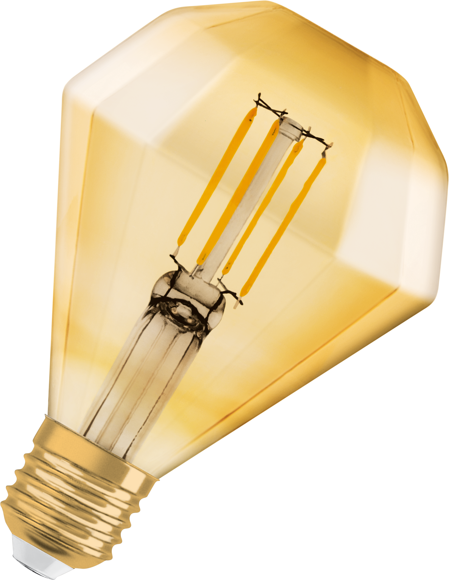 Led-lamppu OSRAM Vintage 1906 Diamd 420lm 825 E27 Gold Fil