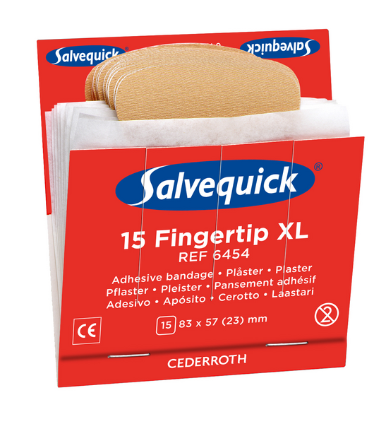 Sormenpäälaastari Salvequick 6 x 15kpl 6454