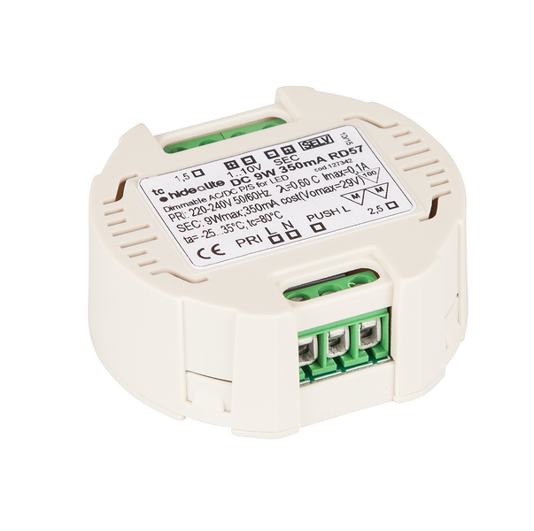 Elektroninen liitäntälaite Hide-a-lite Jolly Round 350mA