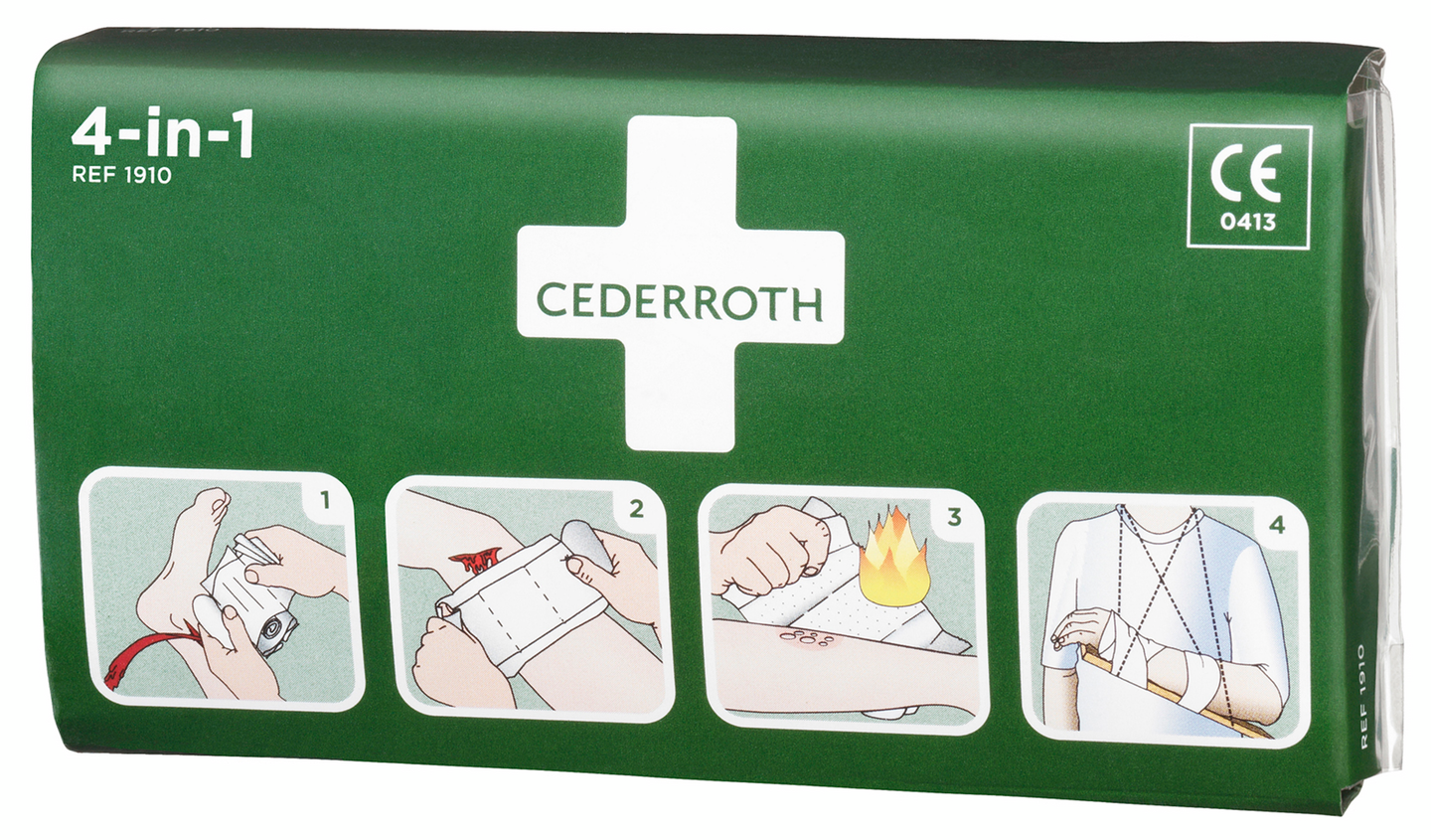 Ensiapuside Cederroth iso 1910