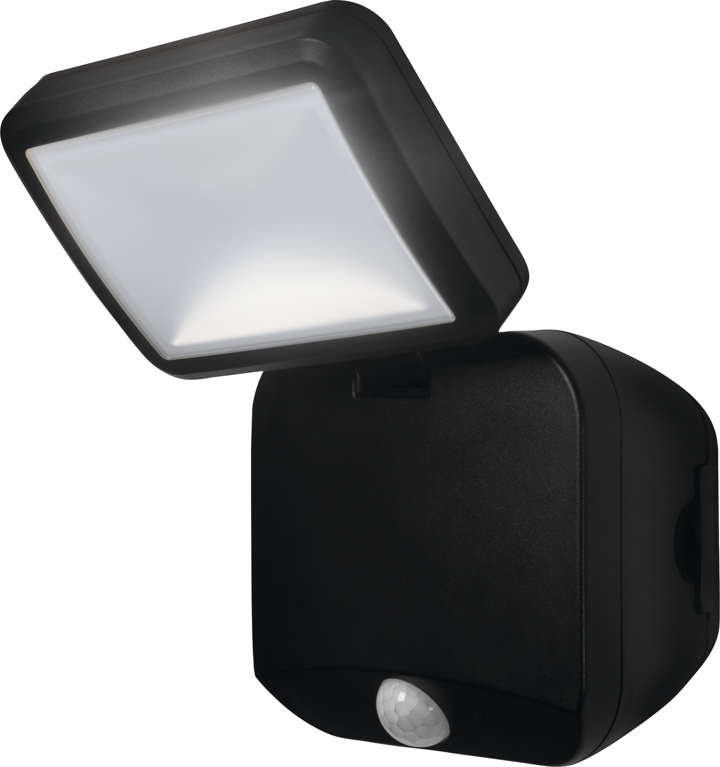 STRÅLKASTARE LED SINGEL SVART BATTERIDRIFT EXKL BATTERI 4XD