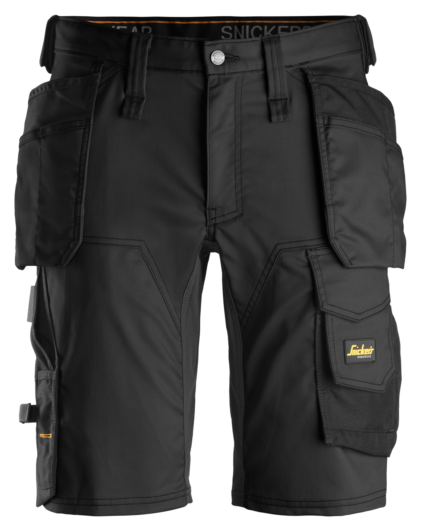 Shortsit Snickers AllroundWork Stretch riipputaskut 6141-0404 musta