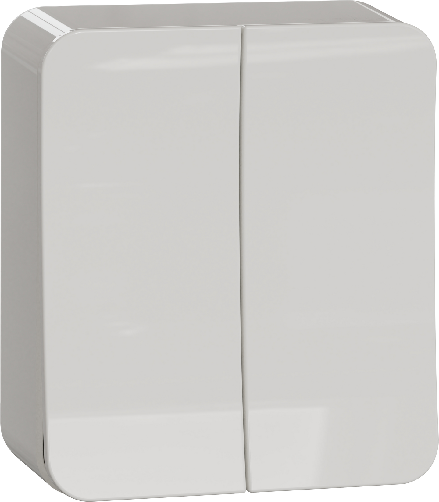 Pintakytkin Schneider Electric Exxact 5 IP21 valkoinen