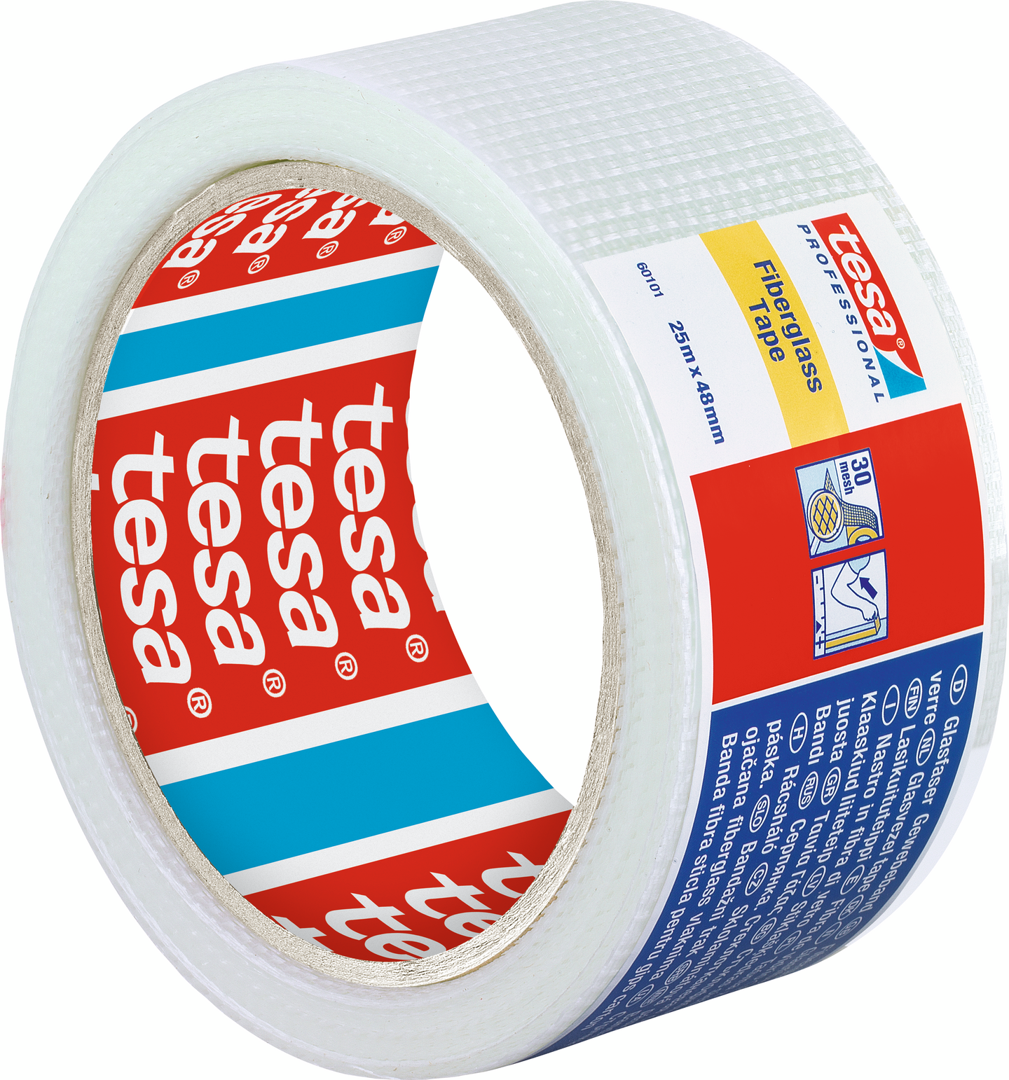 Lasikuituteippi Tesa Fibreglass tape 48mmx25m itseliimautuva