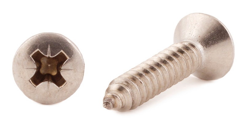 PLÅTSKRUV ARVID NILSSON KFXS A4 ISO 7051 SPETS 4,2X45MM