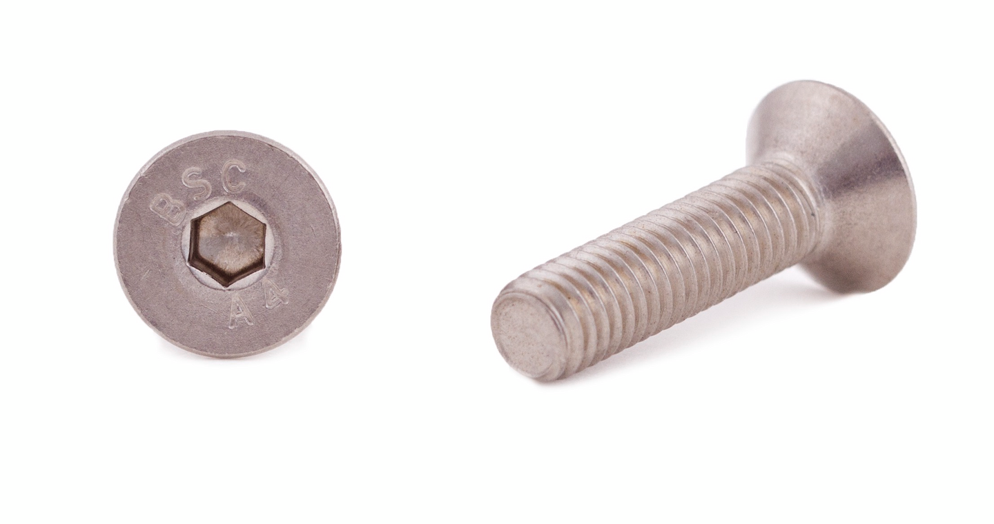 INSEXSKRUV ARVID NILSSON MF6S A4 ISO 10642 FÖRSÄNKT M8X30MM