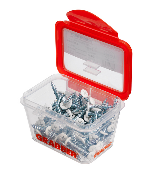 GIPSSKRUV GRABBER 433-25 VIT4.8X25 100