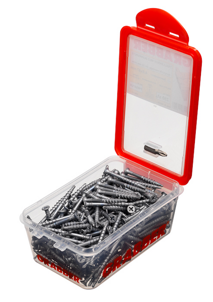 MONTAGESKRUV GRABBER PWS47 UTV 47 250P, ZN/NI C4 BITS 2T 4,8X47MM 250