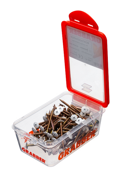 MONTAGESKRUV GRABBER BH45 VIT 100P