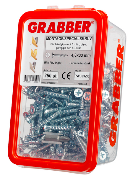 MONTAGESKRUV PWS33Z 33 250P