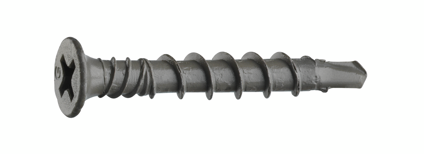 MONTAGESKRUV GRABBER PWS33 UTV33 250P, ZN/NI C4 BITS 2T 4,8X33MM 250