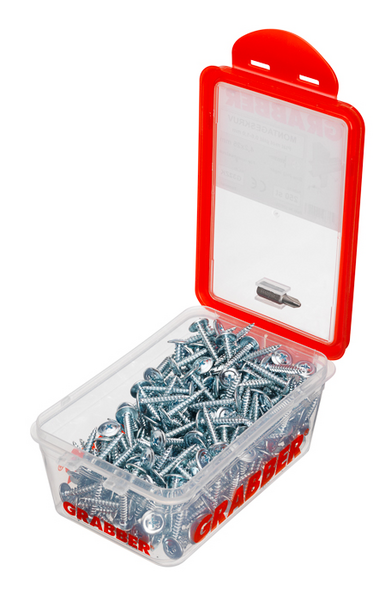 MONTAGESKRUV GRABBER G32ZK 250, BITS 2T 4,2X25 250ST