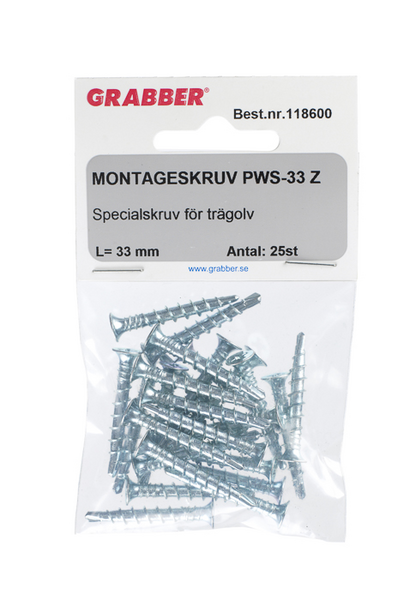 MONTAGESKRUV PWS33ZSB 25P