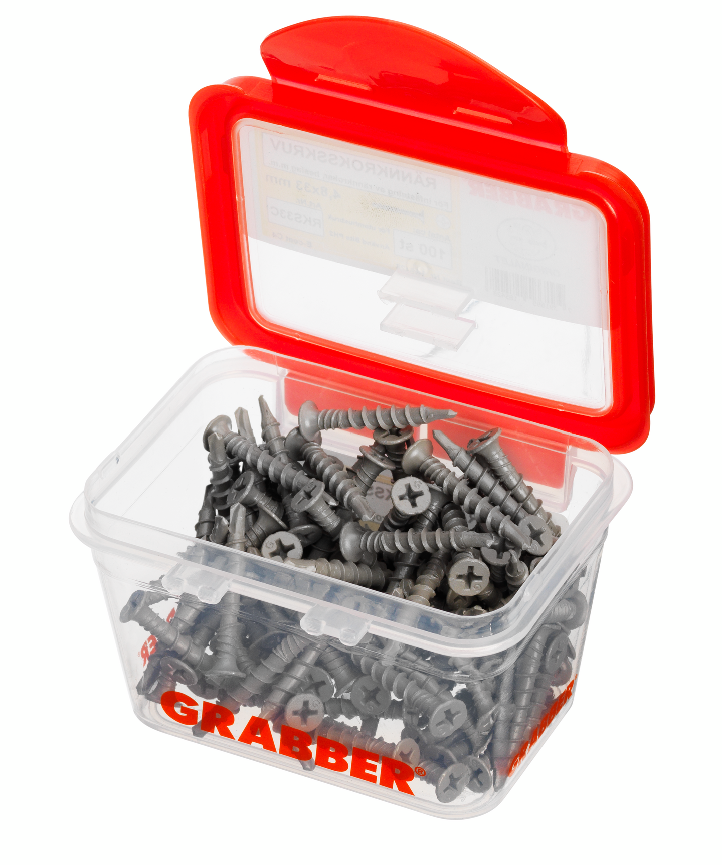 RÄNNKROKSSKRUV GRABBER RKS33C 100P, 100ST