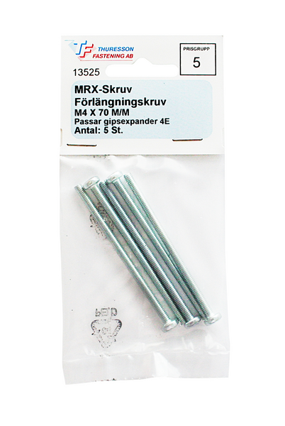 SKRUV THURESSON FASTENING MRX 4X70 13525 5P