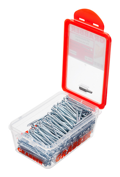 SPÅNSKRUV GRABBER ZINK TORX T20 SPÅR, SPÅNX58ZK TORX T20 SPÅR 17