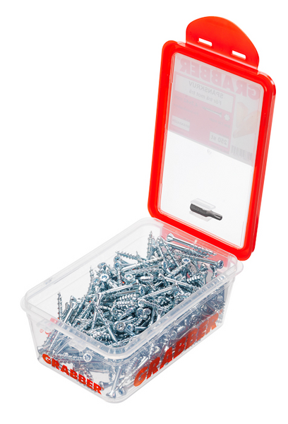 SPÅNSKRUV GRABBER ZINK TORX T20 SPÅR, SPÅNX42ZK TORX T20 SPÅR 17