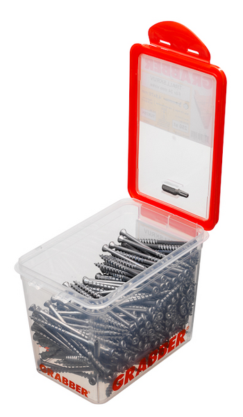 TRALLSKRUV GRABBER 4,8X75 TORX 250ST, TUX75K SPÅR 17 QUICK-GRABPOINT