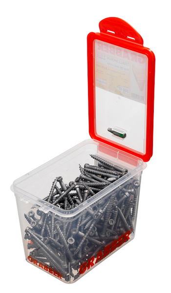 TRALLSKRUV GRABBER TREXC C4 4,8X58 200, TREXC458200 BLACK C4