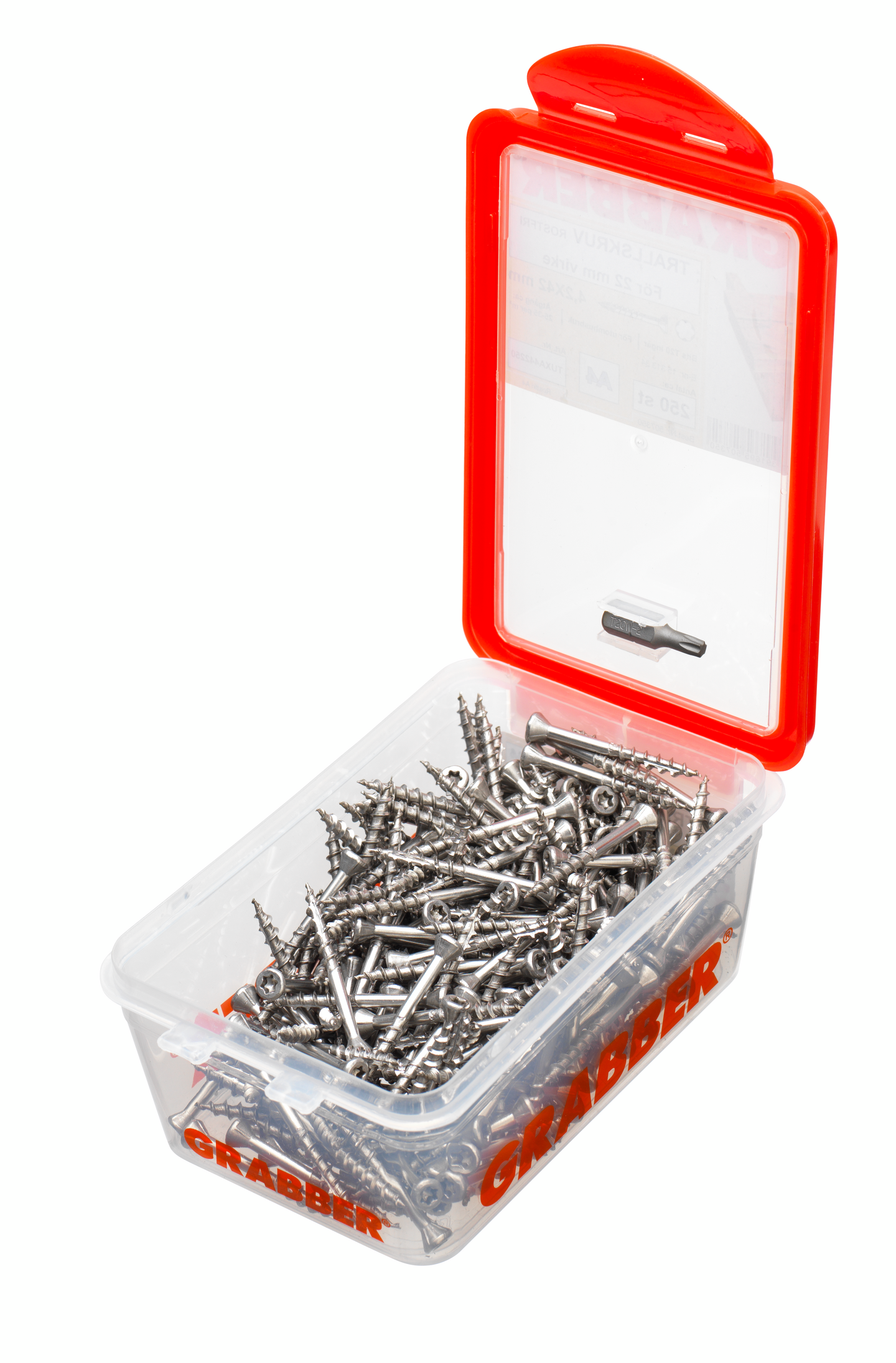 TRALLSKRUV GRABBER FRÄSSPETS SPÅR17, T20 A4 4,2X42